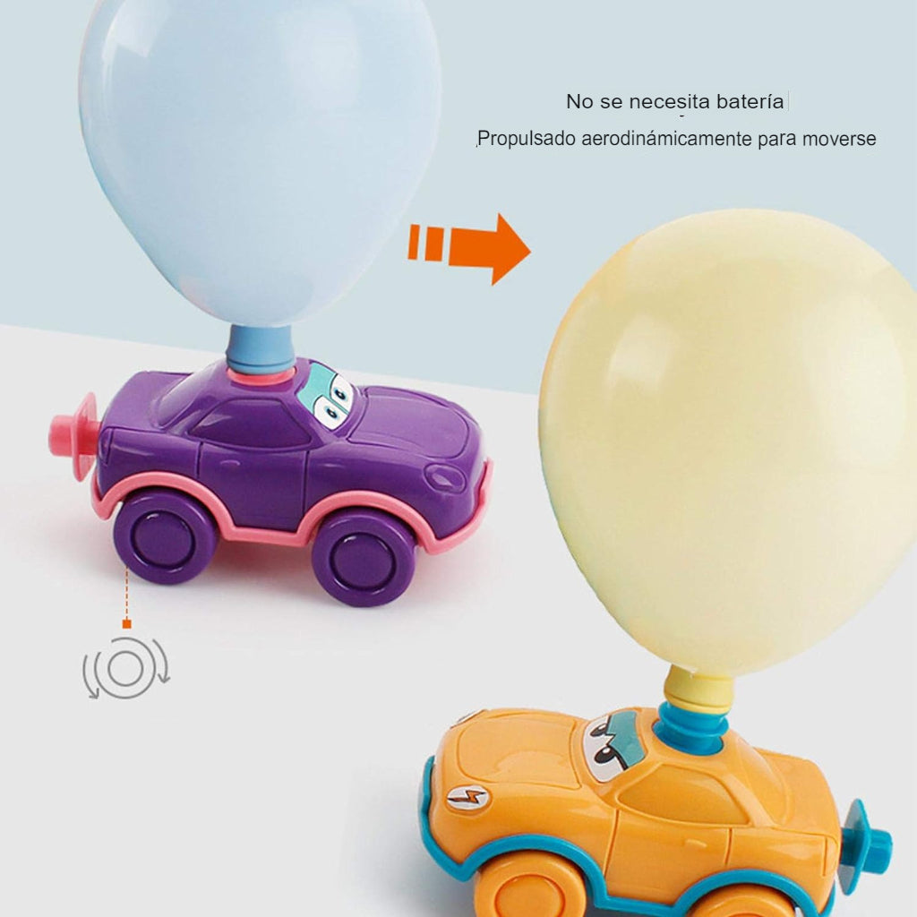 Super Coches alimentados por globos